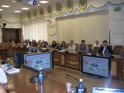 Работа  IX осенней конференции молодых ученых "Актуальные вопросы экономики и социологии" в Новосибирском Академгородке
