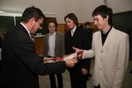 Церемония награждения победителей конкурса, посвященного 100-летию БашГУ