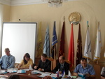 Председатели Советов молодых ученых ВУЗов и УНЦ РАН обсуждают Повестку Совещания