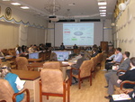 Открытие IX осенней конференции молодых ученых "Актуальные вопросы экономики и социологии" в Новосибирском Академгородке