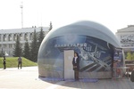 Мобильный планетарий на площади перед Государственным концертным залом «Башкортостан» – центральной площадки Всероссийского Фестиваля науки-2015