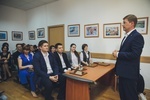 Подводит итоги Конкурса Министр молодежной политики и спорта Республики Башкортостан Хабибов Руслан Тагирович