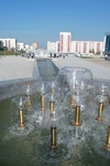 Каскад фонтанов около "Конгресс-холла"