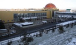 Железнодорожный вокзал города Уфы